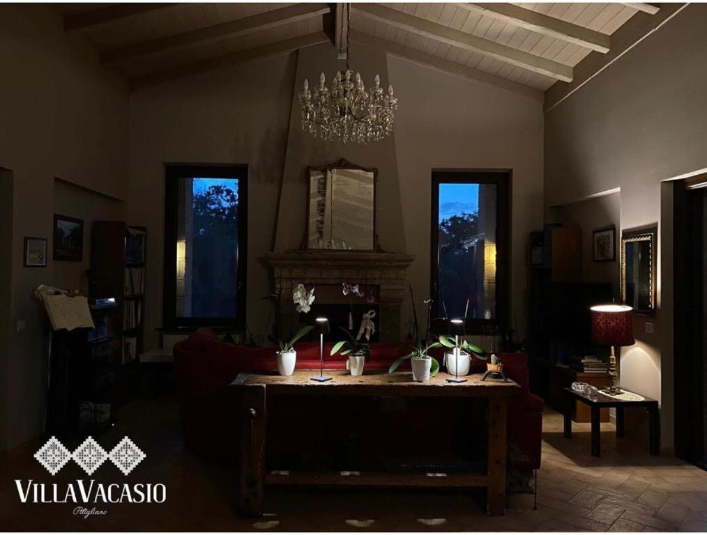 Agriturismo Eco-Bio Villa Vacasio Питильяно Экстерьер фото